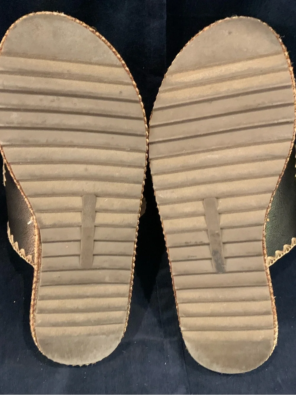 Yellow Box sandals. - Picture 4 of 4